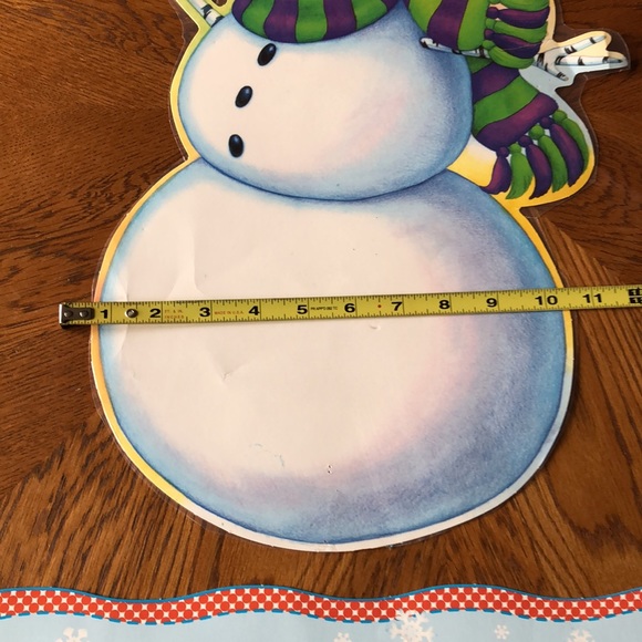 Winter Theme Bulletin Board Pieces: Snowman & Mini Banners - Picture 2 of 5
